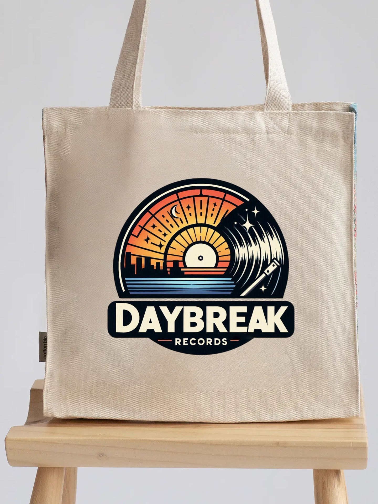 Record Canvas Tote - Store Launch Fundraiser! Available after store opens.